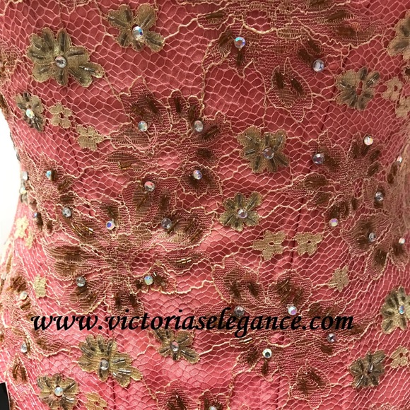 “One of a Kind” Organza Two Piece Ball Gown - Picture 2 of 4